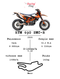 KTM 690 SMC-R — Fiche Technique