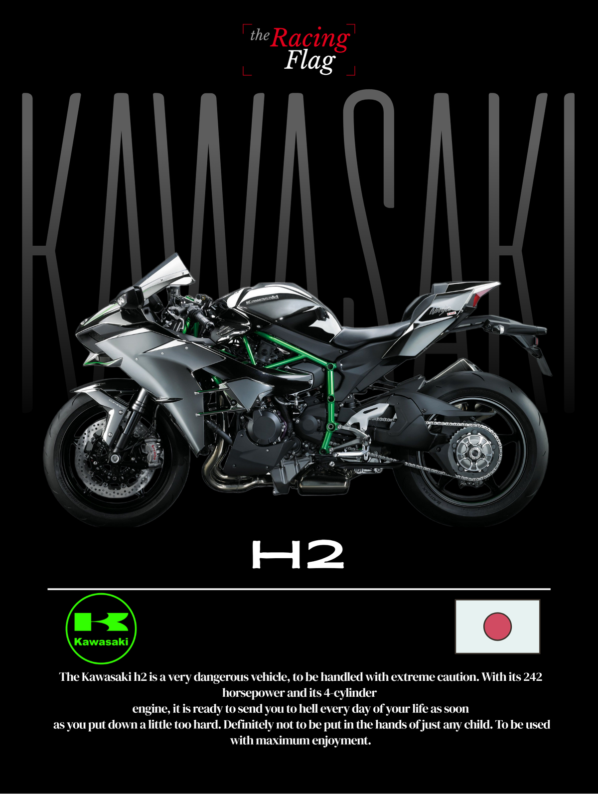 Kawasaki H2 — Édition Racing
