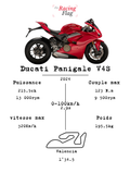 Ducati Panigale V4S — Fiche Technique