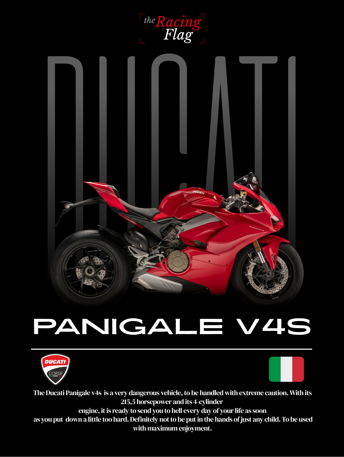 Ducati Panigale V4S — Édition Racing