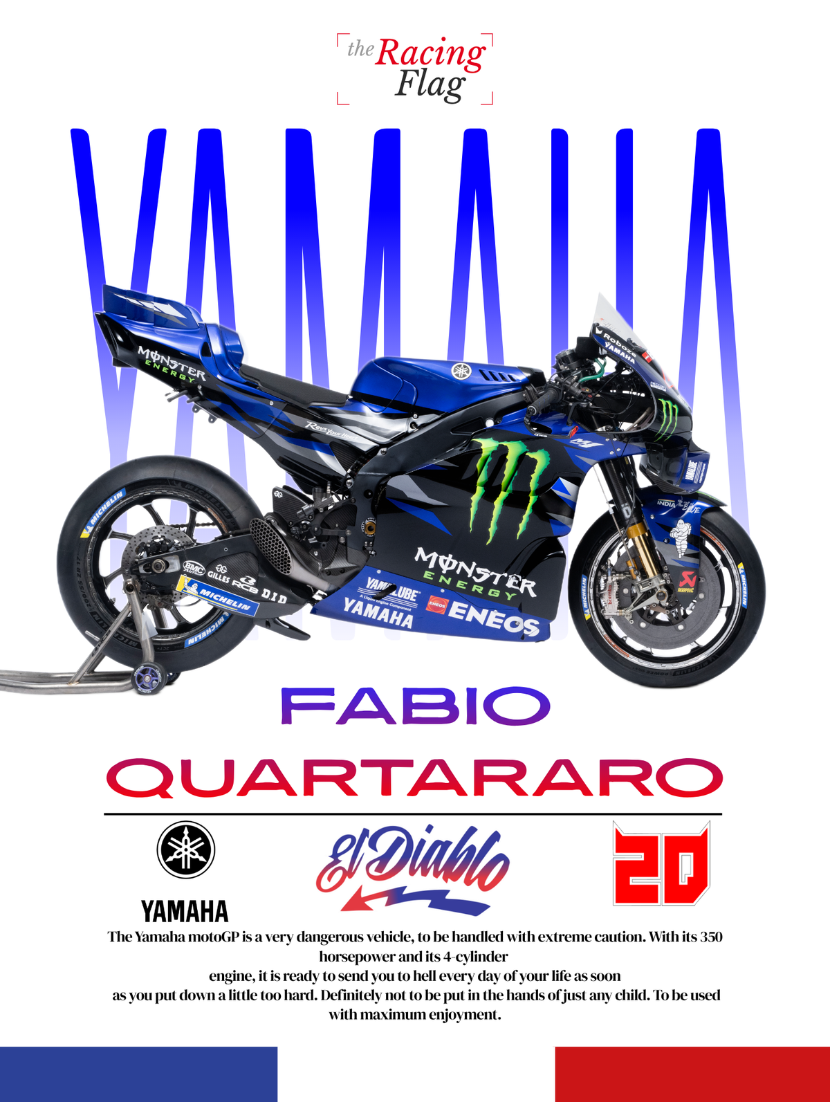 Fabio Quartararo — Édition Signature Blanc