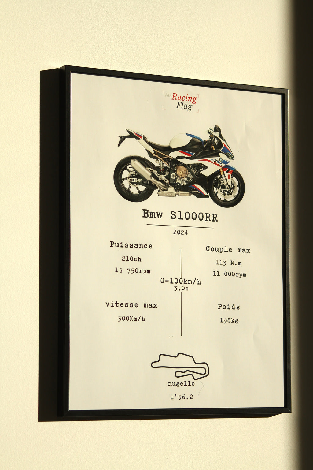 BMW S1000RR — Fiche Technique