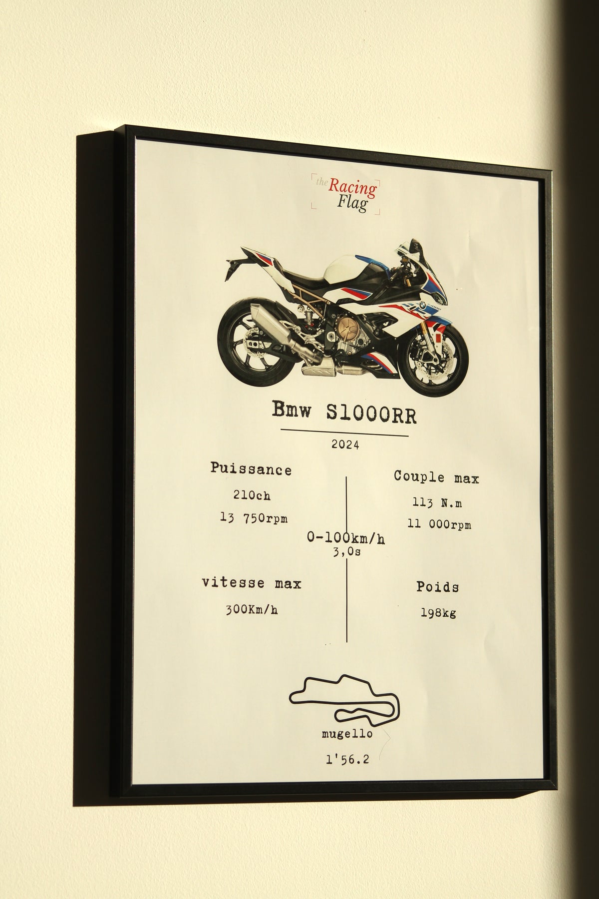 BMW S1000RR — Fiche Technique